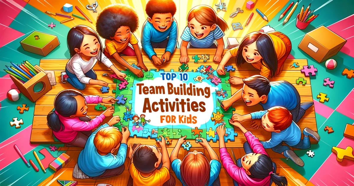 Top 10 Team Building Activities for Kids | kids Learning Activities