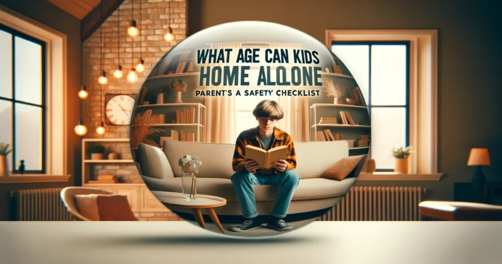 What Age Can Kids Stay Home Alone A Parent's Safety Checklist