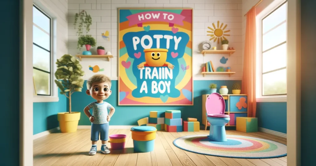 how to potty train a boy